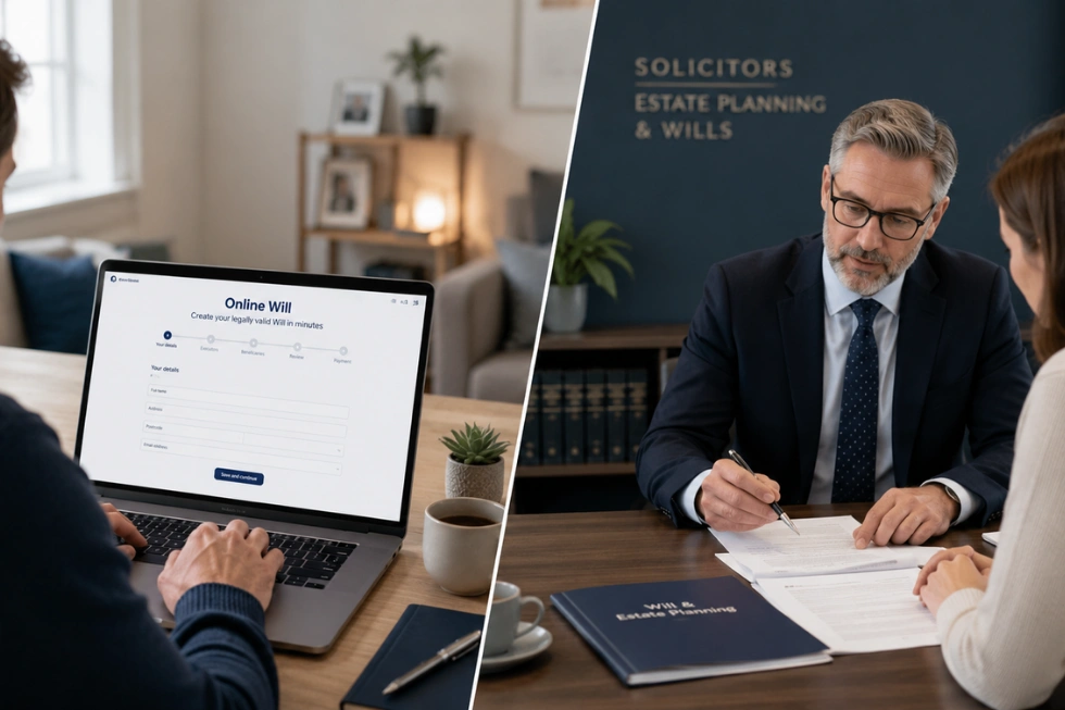 Online Will vs Solicitor Will: Which Is Right for You?